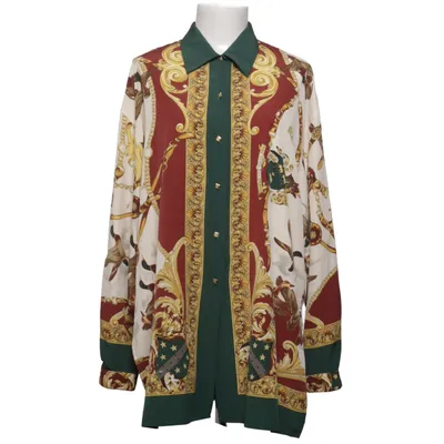Bluse (Rød, Grøn, Beige) fra Giorgia Netti Polyester