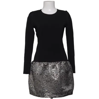 Dress (Black, Multicolored) from Traffic People Cotton, Elastane, Metallic fiber, Polyester, Viscose