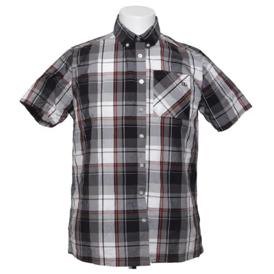 Korte mouwen shirt (Grijs, Wit, Rood) van Giorgio Katoen