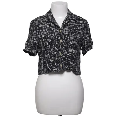 Kortärmad skjorta (Svart, Vit) från POP England Viskos