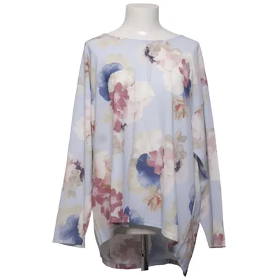 Top (Blauw, Meerkleurig) van Plus Elastaan, Polyester
