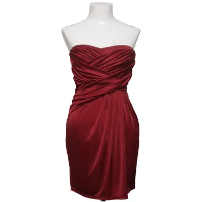 Cocktailjurk (Rood) van Express Elastaan, Polyamide, Polyester, Viscose
