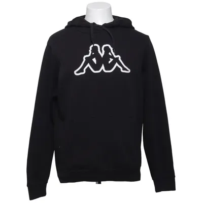 Sweat à capuche (Noir) de Kappa Coton, Polyester