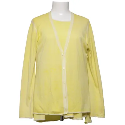 Strickjacke (Gelb) von Marc Cain Sports Kaschmir, Polyester, Wolle