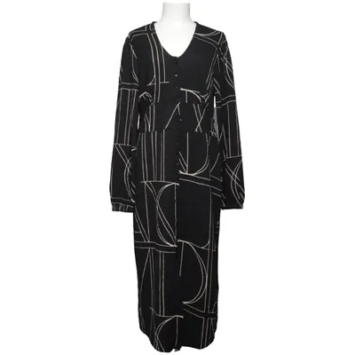 Långklänning (Svart, Flerfärgad) från Stories Elastan, Polyester