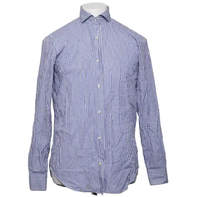 Shirt (Blue, White) from Gutteridge Cotton