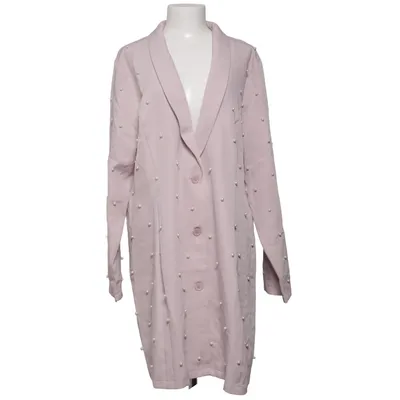 Manteau (Rose) de Saint Genies Élasthane, Polyester