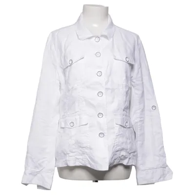 Safari jacket (White) from Donnell Linen
