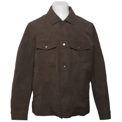 Jacka (Brun) Bomull, Metallfiber, Polyester, Polyuretan, Viskos