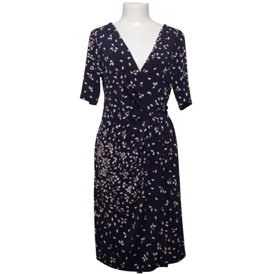 Wrap dress (Blue, Multicolored) from Motherhood Maternity Elastane, Polyester