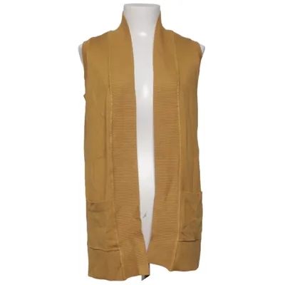 Gilet (Jaune) de Assuili Cachemire, Élasthane, Viscose