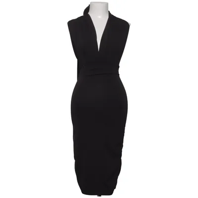 Halterneck dress (Black) from Moda International Elastane, Polyester