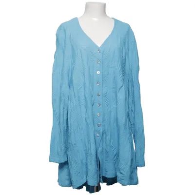 Cardigan (Bleu) de Ralston Coton, Élasthane
