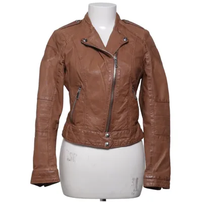 Bikerjacka (Brun) från Jofama by Marie Serneholt Skinn, Polyester, Viskos