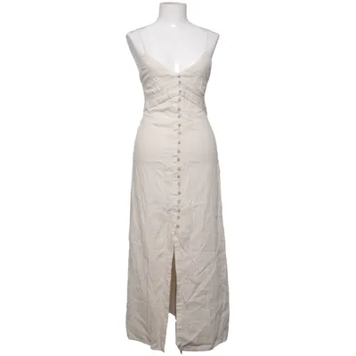 Dress (Beige) from Zara Linen, Viscose