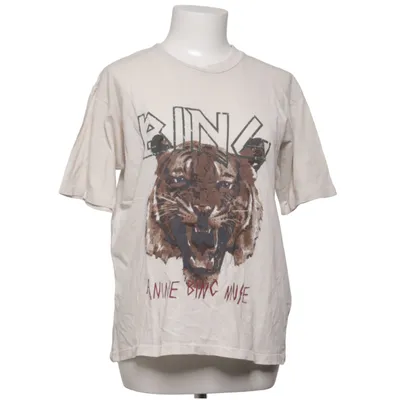 T-shirt (Beige) from Anine Bing Organic cotton