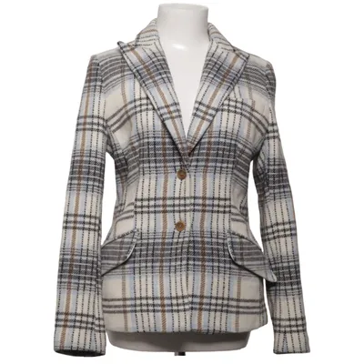 Blazer (Hvid, Blå, Brun) fra Marc Aurel Polyamid, Polyester, Uld