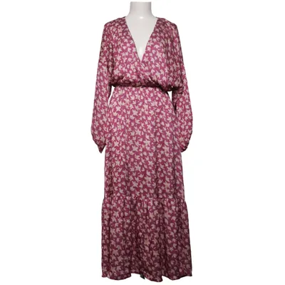 Maxikjole (Pink, Beige) fra Naoko Polyester, Viscose