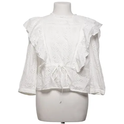 Blouse (Wit) van Gina Tricot Katoen