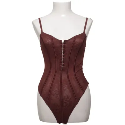 Lingerie body (Red) from NA-KD Cotton, Elastane, Polyamide