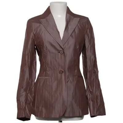 Blazer (Bruin) van Apanage Katoen, Viscose