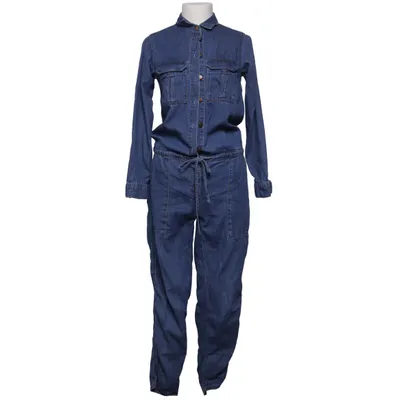 Jumpsuit (Blue) from Topshop Moto Cotton