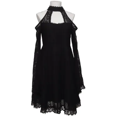 Robe (Noir) de Killstar Élasthane, Polyamide, Polyester