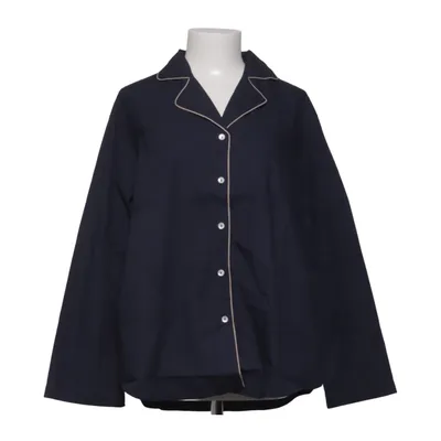 Pyjama shirt (Blauw) van Skall Studio Organisch katoen