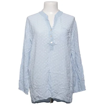 Blouse (Blauw, Wit) van Mapp Jeans Katoen, Elastaan, Polyester, Viscose