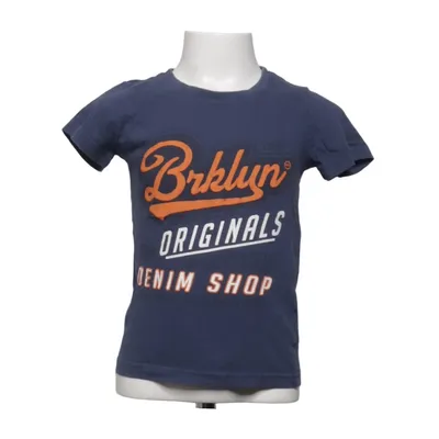T-shirt (Bleu, Orange, Blanc) de Glo-Story Coton