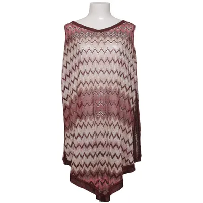 Poncho (Rot, Beige, Braun) von Missoni Polyester, Viskose