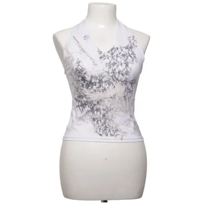 Haut dos-nu (Blanc, Gris) de Blind Date Élasthane, Polyester