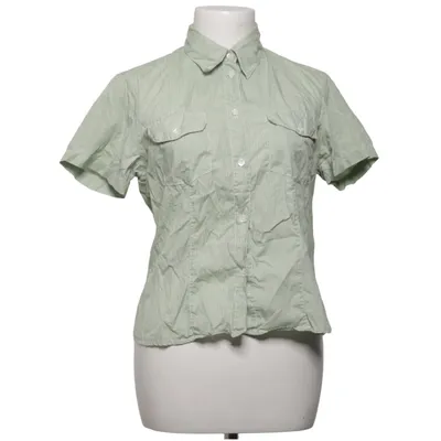 Korte mouwen shirt (Groen, Wit) van Suzy Shier Katoen