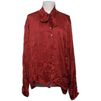 Strikblouse (Rood) van Copenhagen Luxe Zijde, Viscose