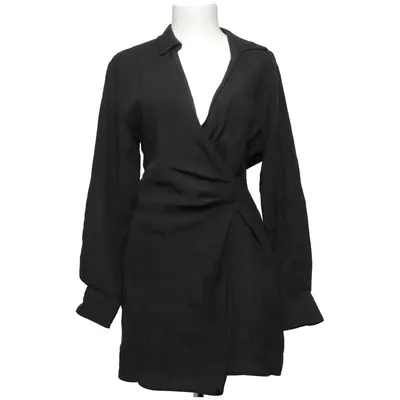 Wikkeljurk (Zwart) van Zara Lyocell, Polyester