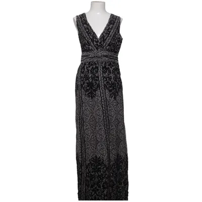 Maxi jurk (Silk Burnout Long Dress) van Pernilla Wahlgren Polyester, Zijde, Viscose