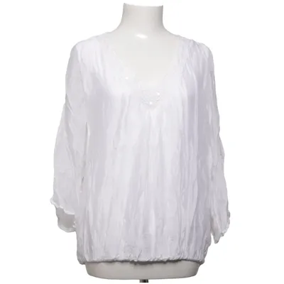 Blouse (Wit) van Alice by Belle Shoes Elastaan, Zijde, Viscose
