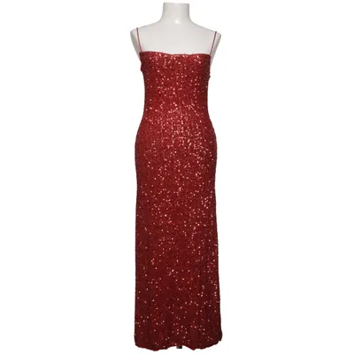 Abendkleid (Rot) von Zara Elasthan, Polyester
