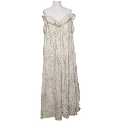 Maxikjole (Flerfarvet, Hvid) fra H&M Polyamid, Viscose