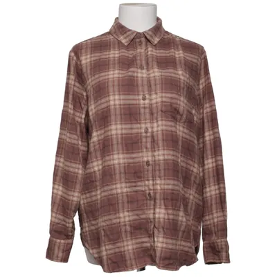 Flannel shirt (Brown) from Clockhouse by C&A Polyester, Viscose