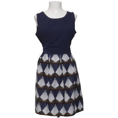 Jurk (Blauw, Wit, Meerkleurig) van Tenki Polyester