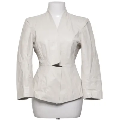 Läderjacka (Beige) från By Malene Birger Skinn