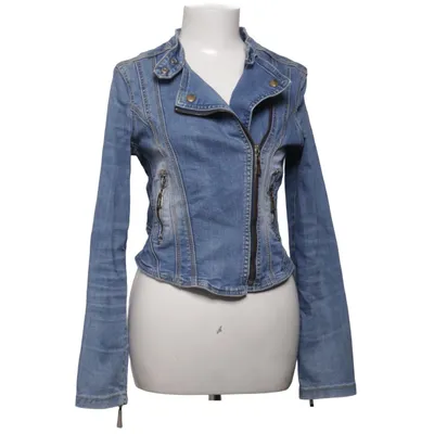 Bikerjacke (Blau) von Blue Miss Baumwolle, Elasthan