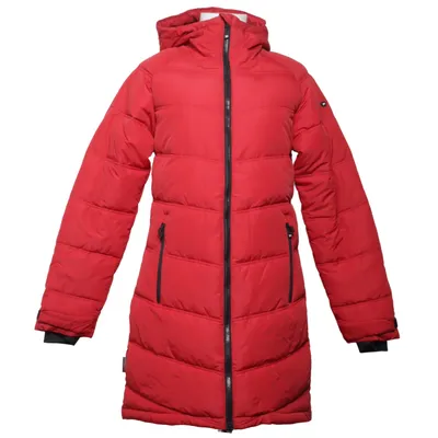 Vinterfrakke (Rød) fra Geyser Polyester