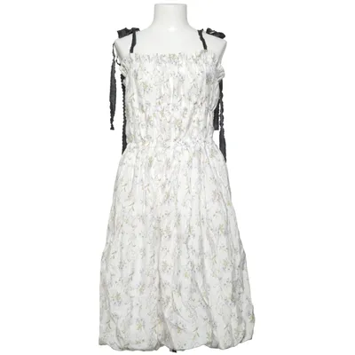 Jurk (Wit, Zwart, Meerkleurig) van H&M x Brock Collection Katoen, Lyocell, Polyester