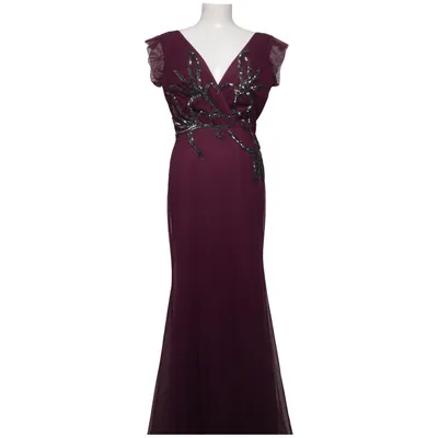 Robe de soirée (Violet) de Rengin Polyester