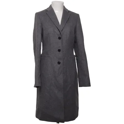 Mantel (Grau) von St Emile Alpakawolle, Nylon