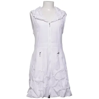 Dress (White) from Glam Elastane, Polyester, Viscose