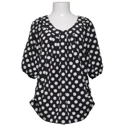 Blus (Svart, Vit) från Luxzuz Polyester