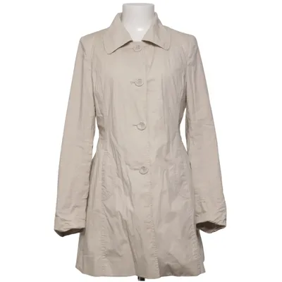 Manteau (Beige) de Petroff Coton, Élasthane, Polyester